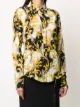 Versace baroque-print silk shirt