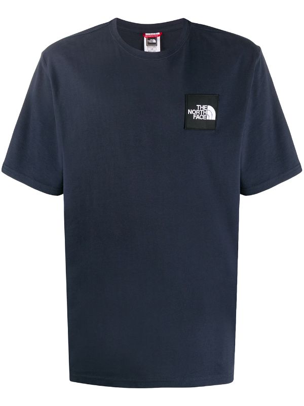 the north face blue t shirt