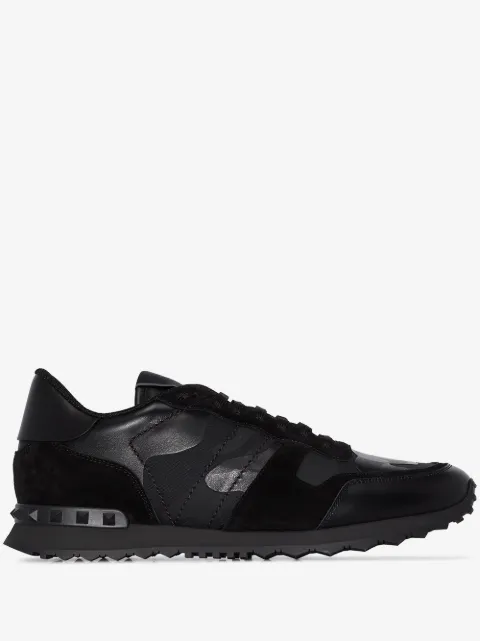 Valentino Garavani baskets Rockrunner à motif camouflage