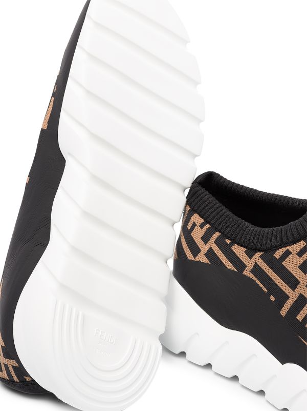 Fendi FF Sock Sneakers - Farfetch