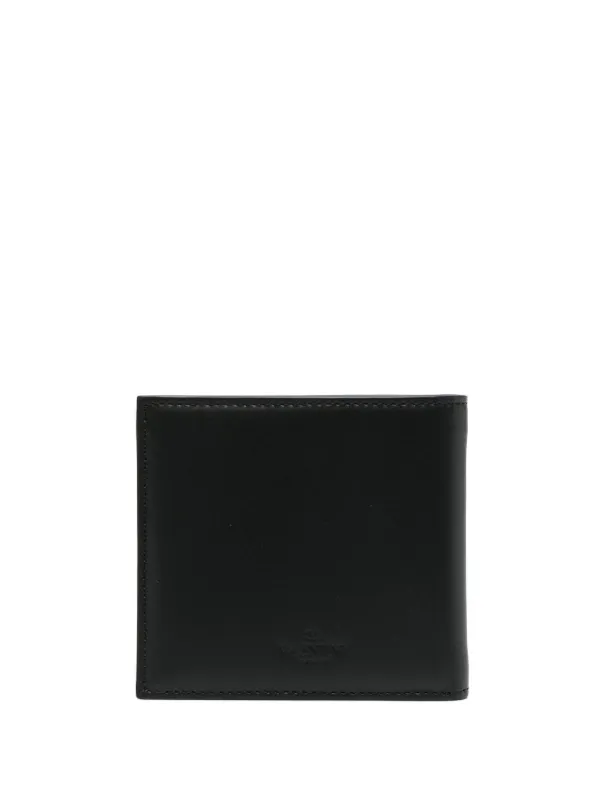 Valentino Garavani logo-print Leather Wallet | Black | FARFETCH