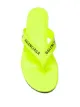 Balenciaga logo-strap flip flops