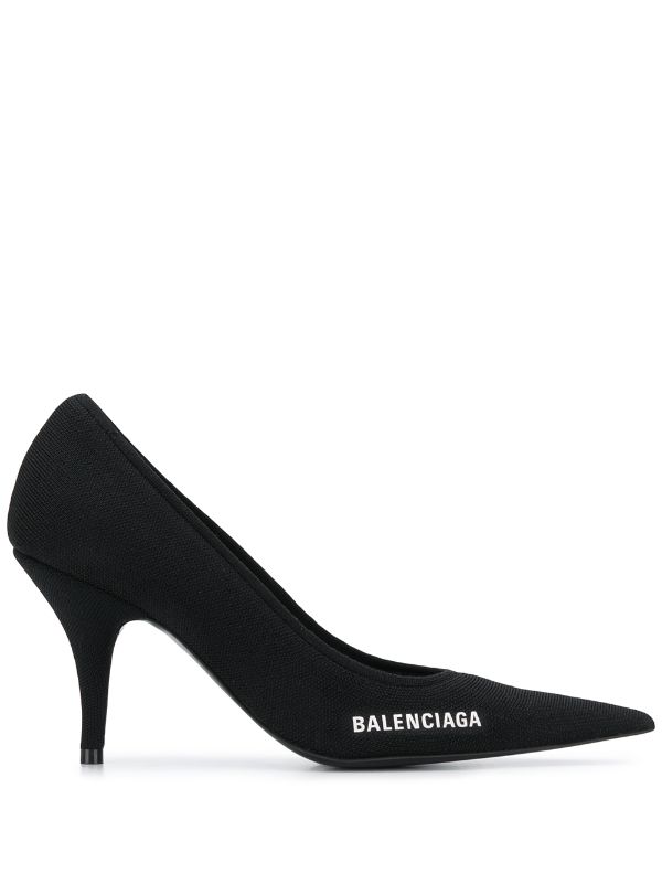 white balenciaga pumps