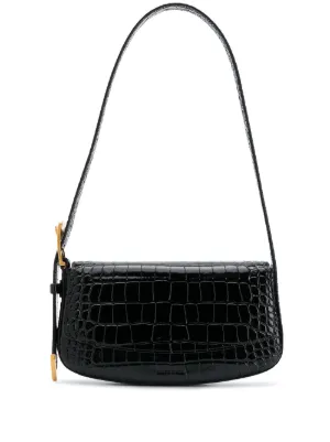balenciaga leather shoulder bag