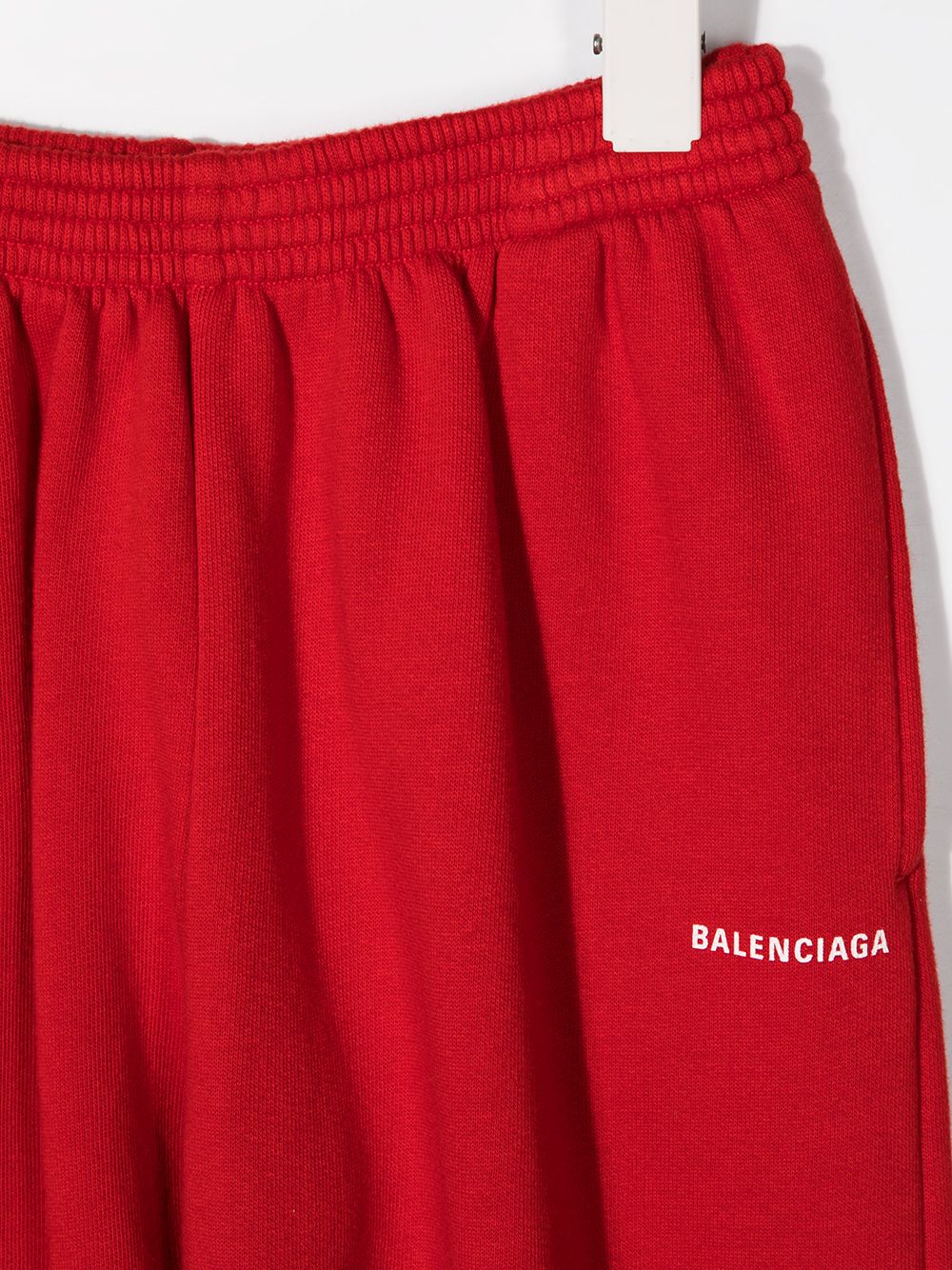 фото Balenciaga kids спортивные брюки с вышитым логотипом