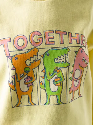 Together Dino print sweatshirt展示图