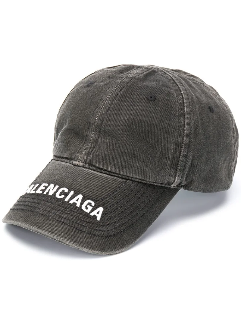 Balenciaga Logo Denim Hat 213509
