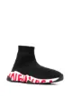 Afbeelding 2 van Balenciaga Speed sneakers met graffitiprint