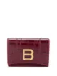 Image 1 of Balenciaga crocodile effect leather wallet