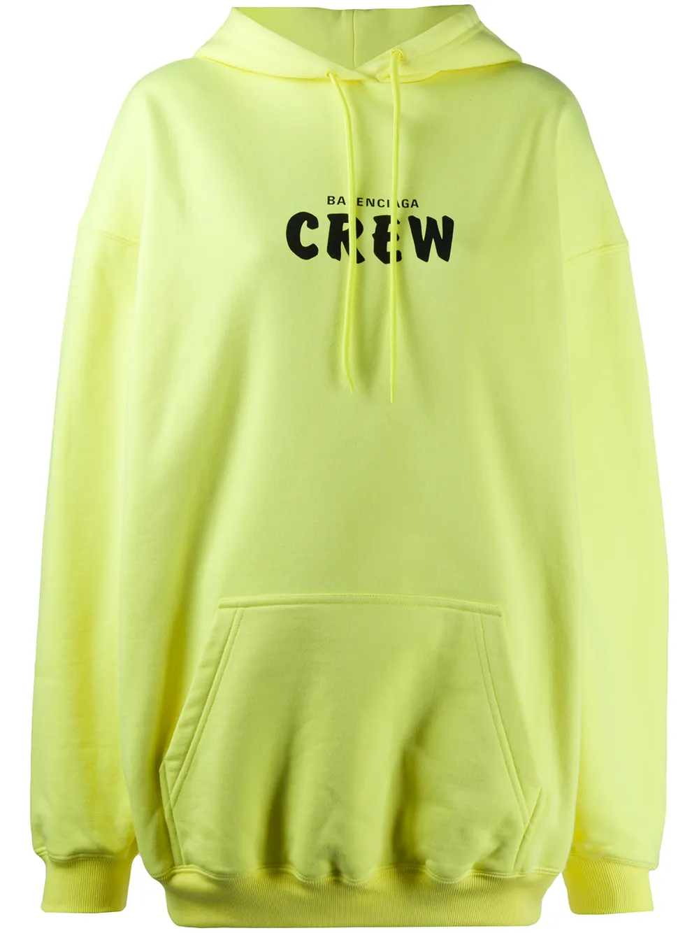 balenciaga yellow hoodie