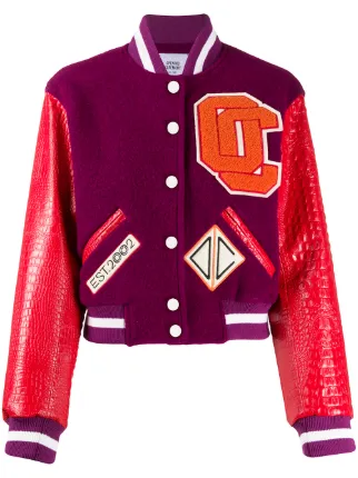 Opening ceremony clearance long varsity jacket