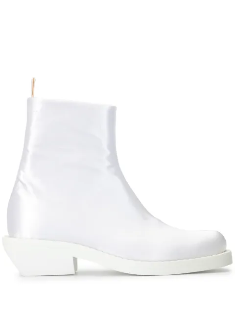 MM6 Maison Margiela botines de satén