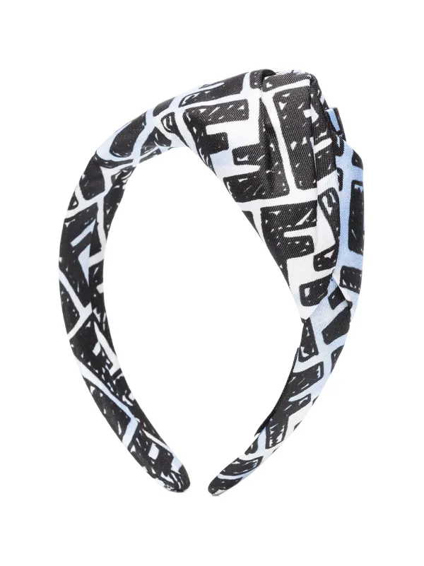 Blue fendi headband online