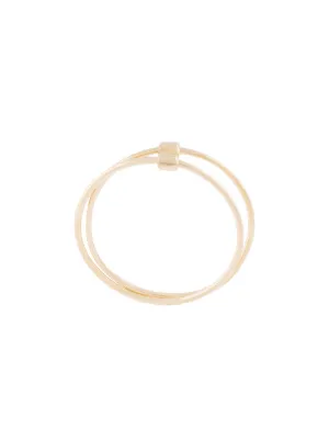 FELT & SON 14kt rose gold Two Piped ring