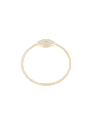 FELT & SON small heptagon ring