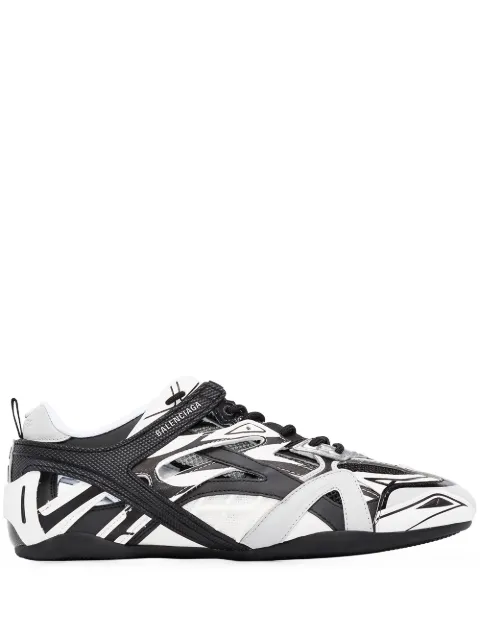 Balenciaga black Drive patterned sneakers