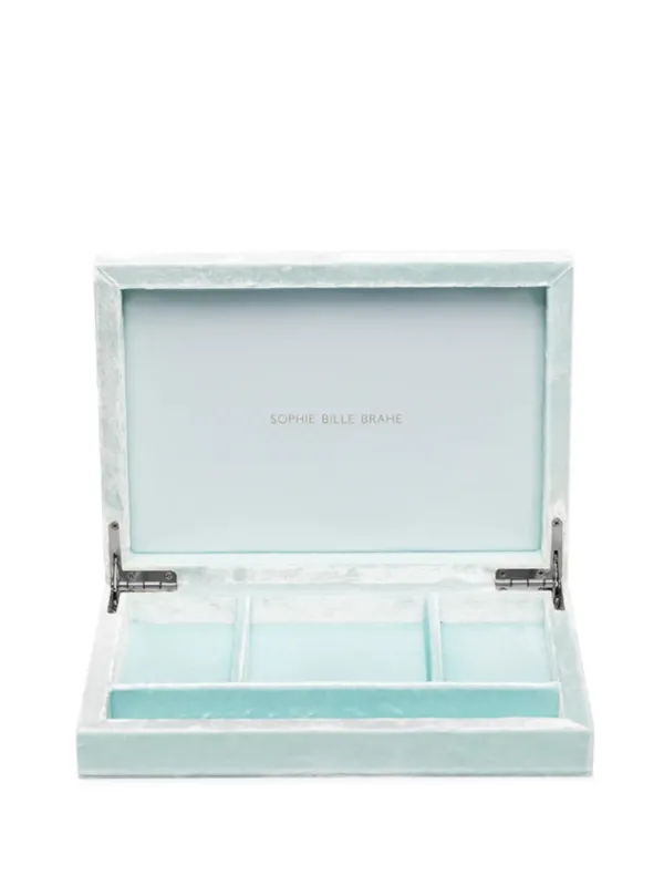 SOPHIE BILLE BRAHE ジュエリーボックス ケース BL Sophie Bille Brahe Velvet Jewellery Box | Blue | FARFETCH