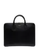 Image 1 of Dolce & Gabbana logo-embossed leather briefcase