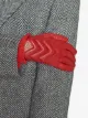 Gucci GG Marmont chevron leather gloves