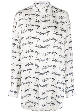 balenciaga shirt farfetch