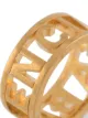 BALENCIAGA anillo con logo