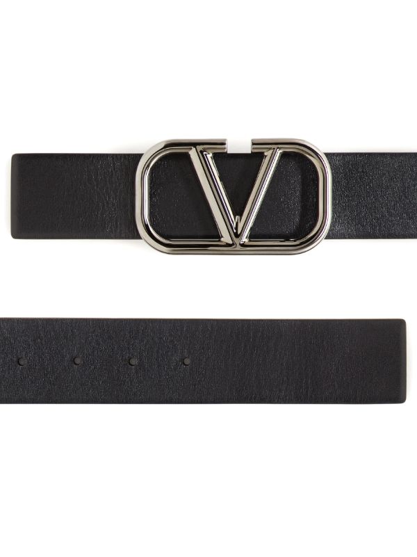 Valentino Garavani VLogo Signature Leather Belt - Farfetch