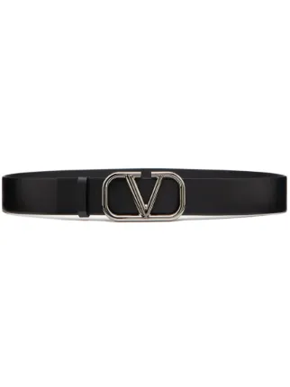 Valentino Garavani Vロゴ シグネチャーベルト 40mm | ブラック