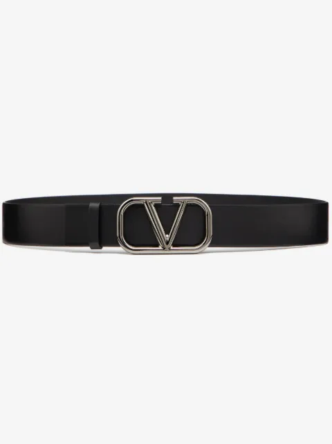 Valentino Garavani VLogo signature calfskin belt 40 mm