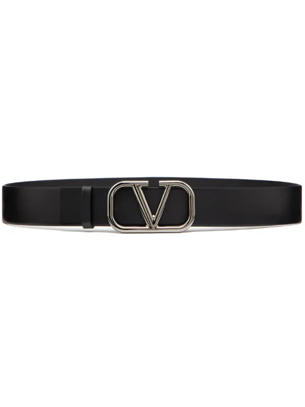 Valentino Garavani Women's Vlogo Buckle Belt