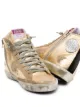 Golden Goose سنيكر 'فرانسي' برقبة وتأثير ممزق