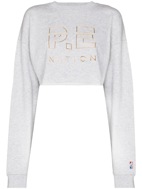 pe nation grey sweater