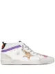 Image 1 of Golden Goose Mid-Star logo-patch sneakers