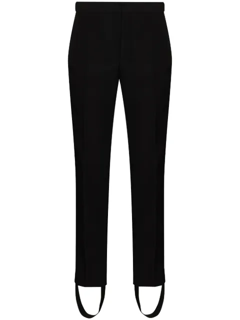 WARDROBE.NYC x Browns 50 stirrup-cuff tailored trousers
