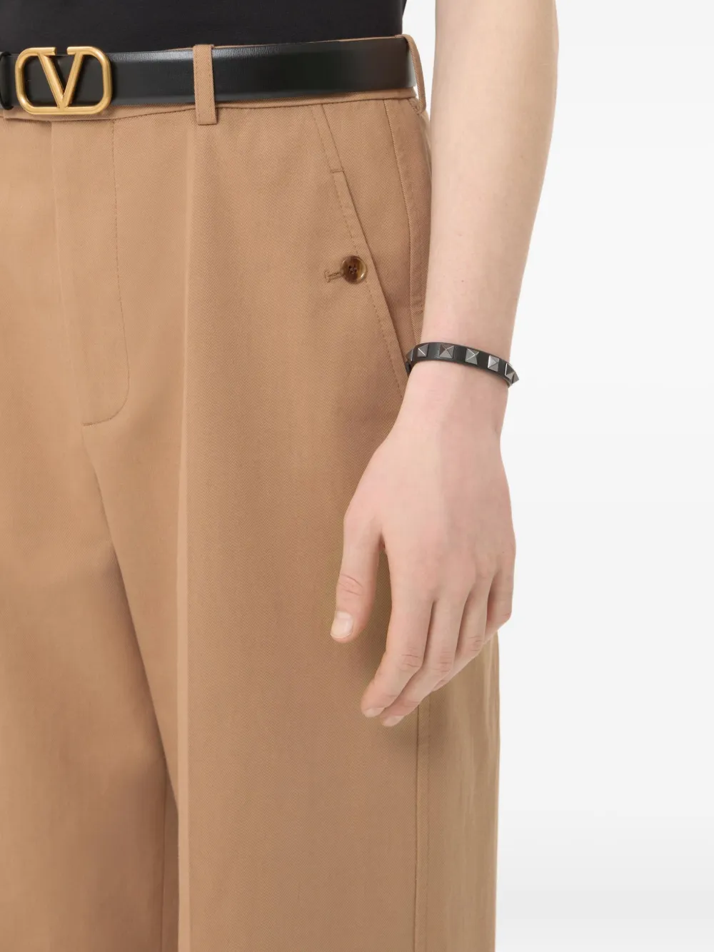 Valentino Garavani Rockstud leather bracelet | Image 2