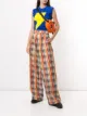 Walter Van Beirendonck Korova checked trousers