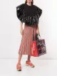 Walter Van Beirendonck Alien ruffled T-shirt