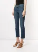FRAME high ankle straight-leg jeans