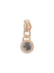 Image 1 of Ports 1961 embossed logo chain earrings
