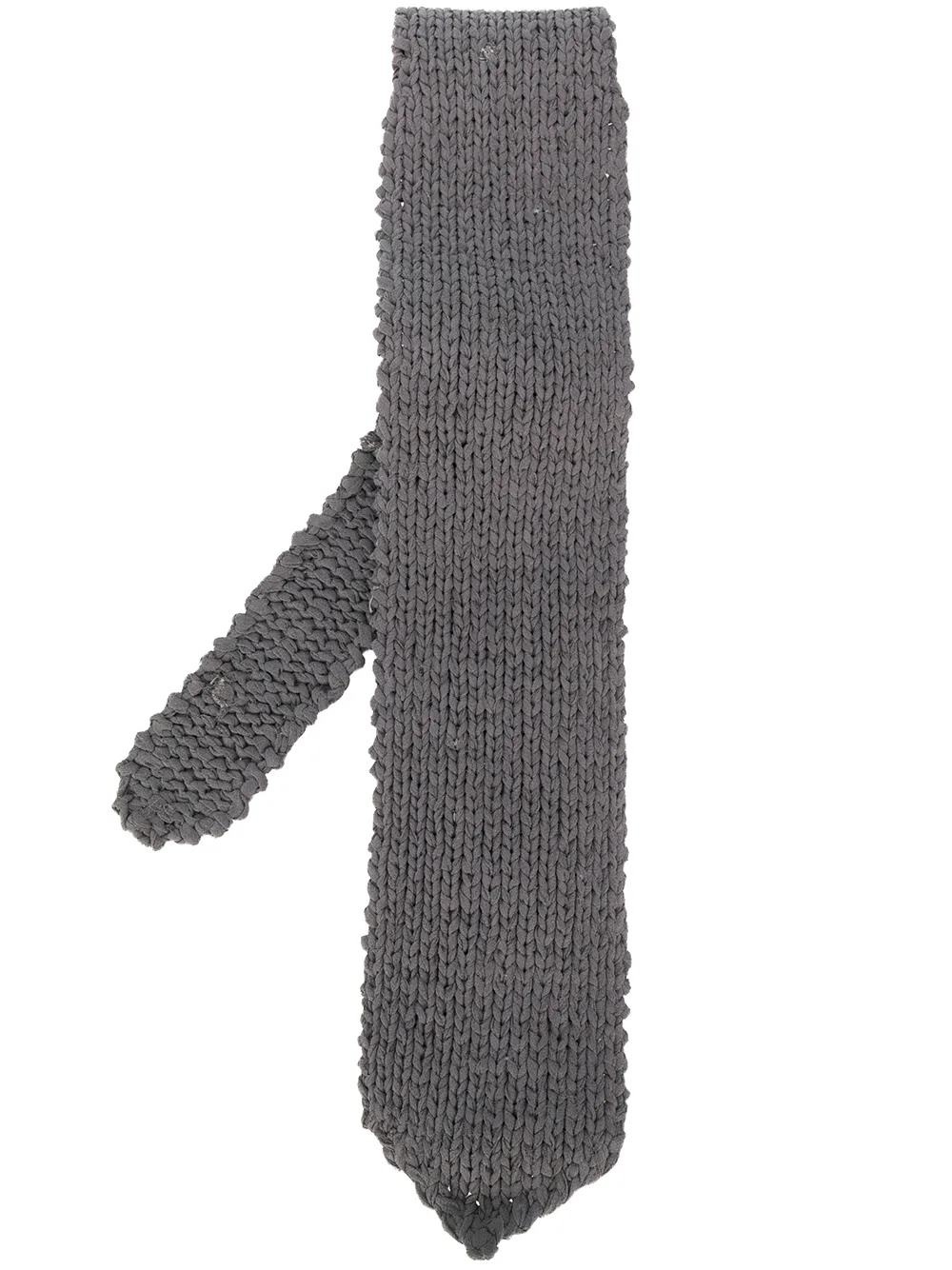

Gianfranco Ferré Pre-Owned corbata tejida 1990 - Gris