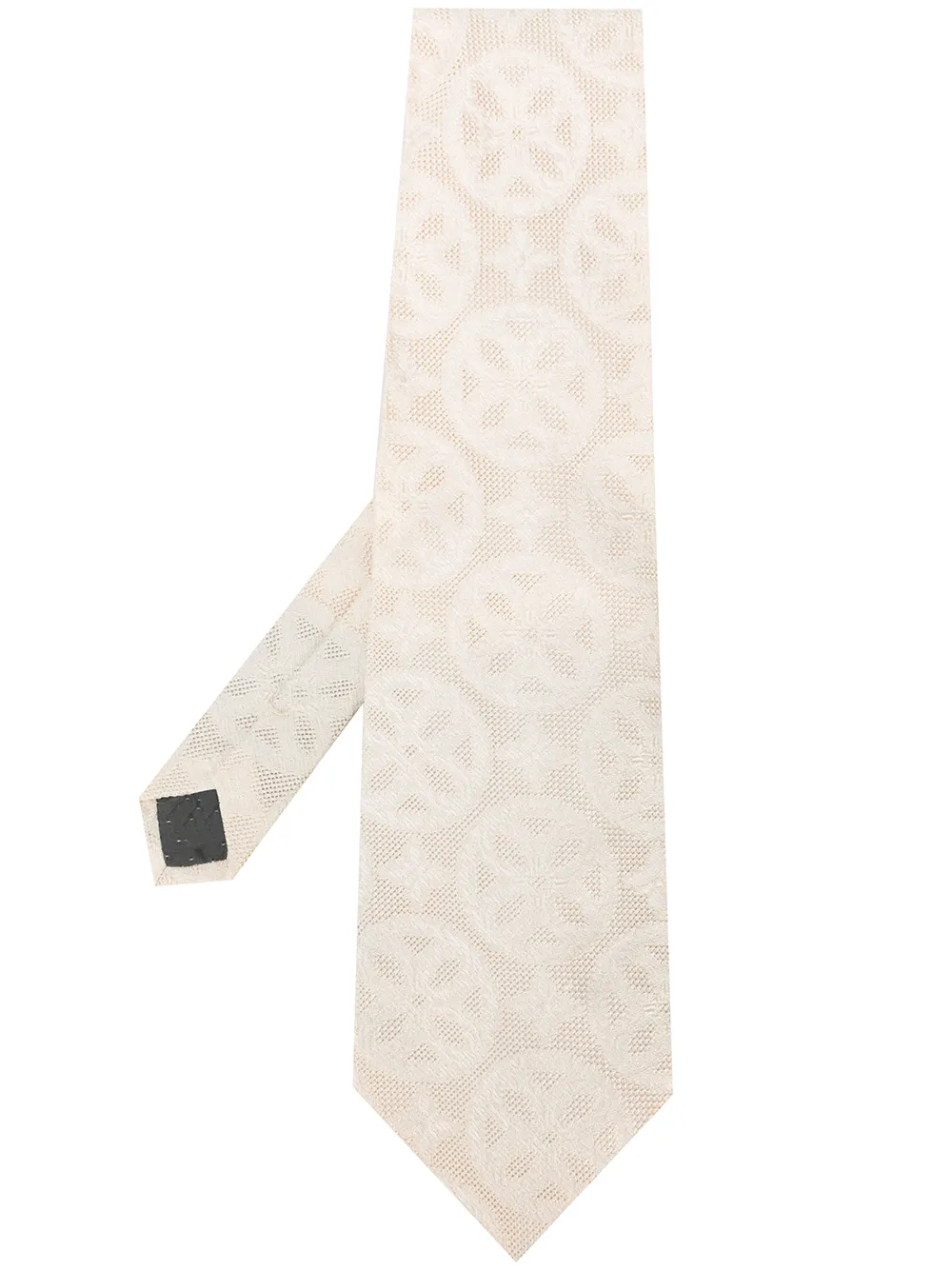 

Gianfranco Ferré Pre-Owned 1990s geometric print tie - OFF WHITE