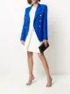 Image 2 of Balmain asymmetric stud-embellished skirt