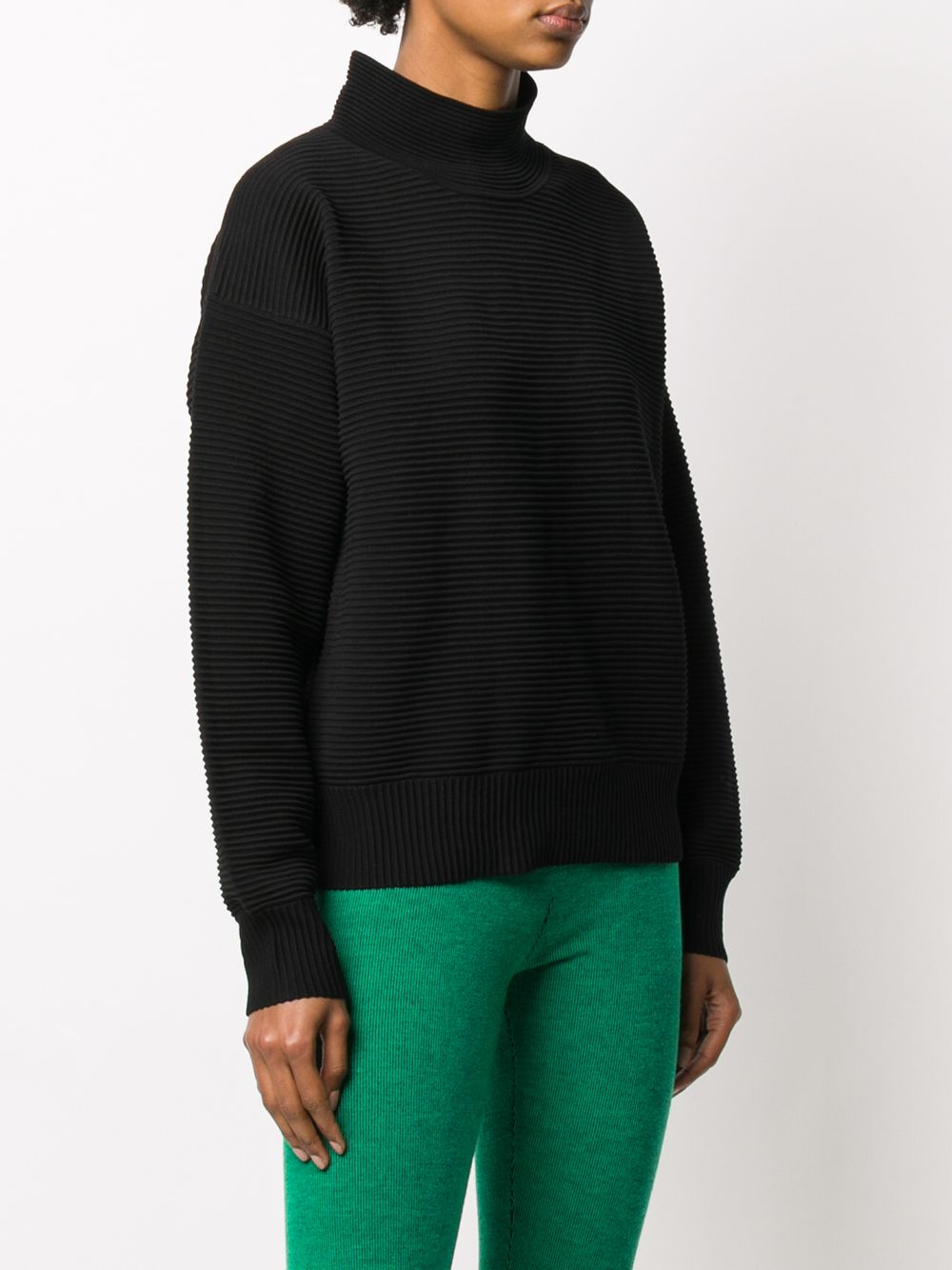 фото Nagnata ribbed mock-neck jumper