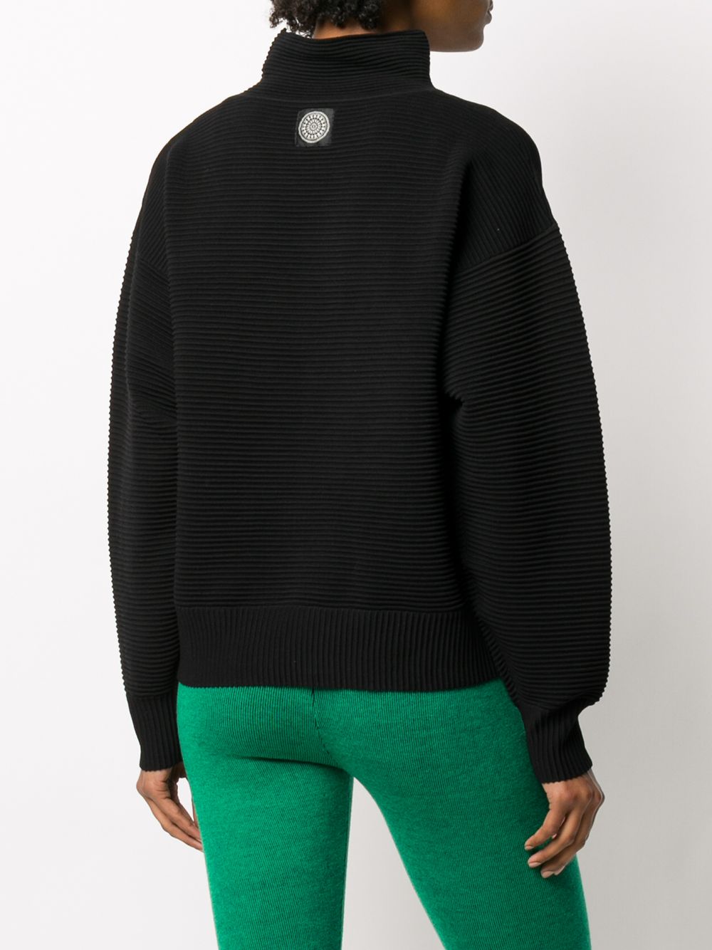 фото Nagnata ribbed mock-neck jumper