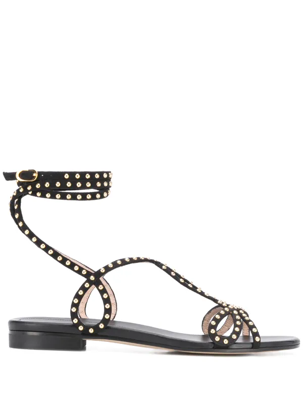 stuart weitzman flat sandals