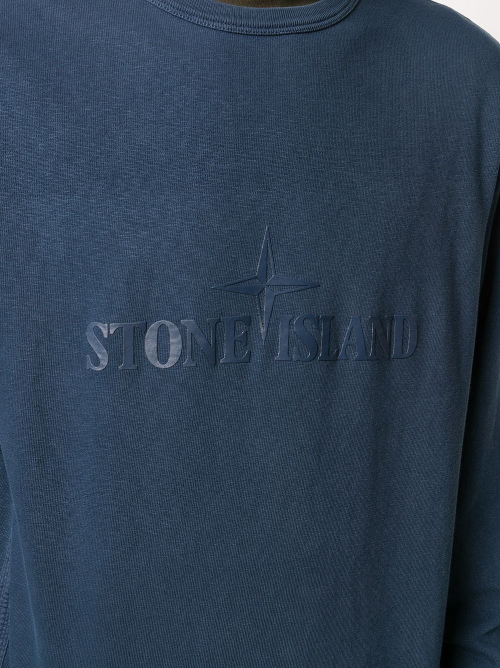 фото Stone island джемпер с круглым вырезом и логотипом