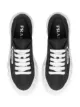 Prada triangular logo plaque sneakers