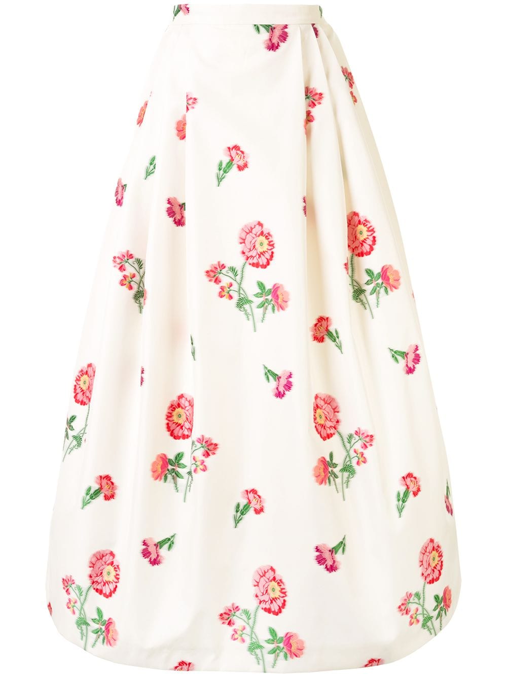 фото Andrew gn пышная юбка с цветочным принтом