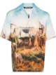 Image 1 of Palm Angels canyon-print bowling shirt