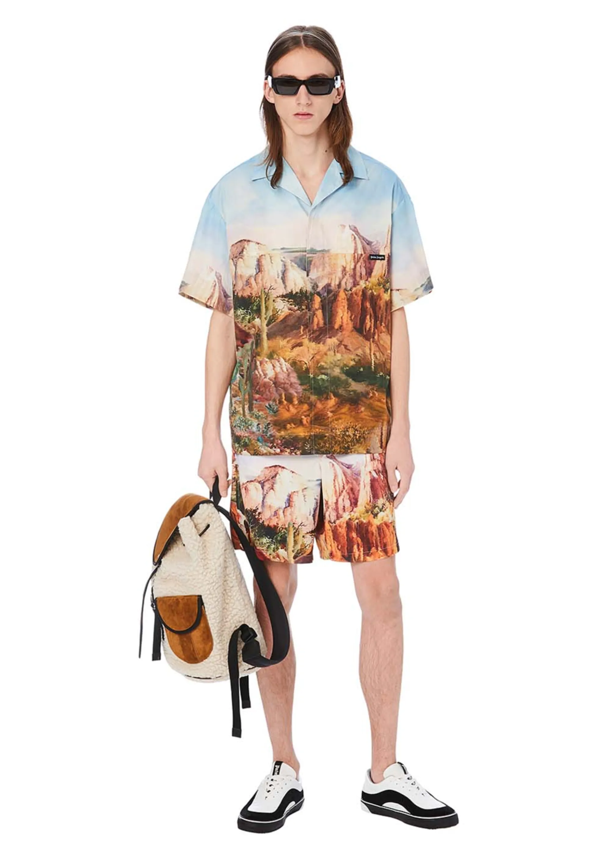 CANYON BOWLING SHIRT Palm Angels® Official