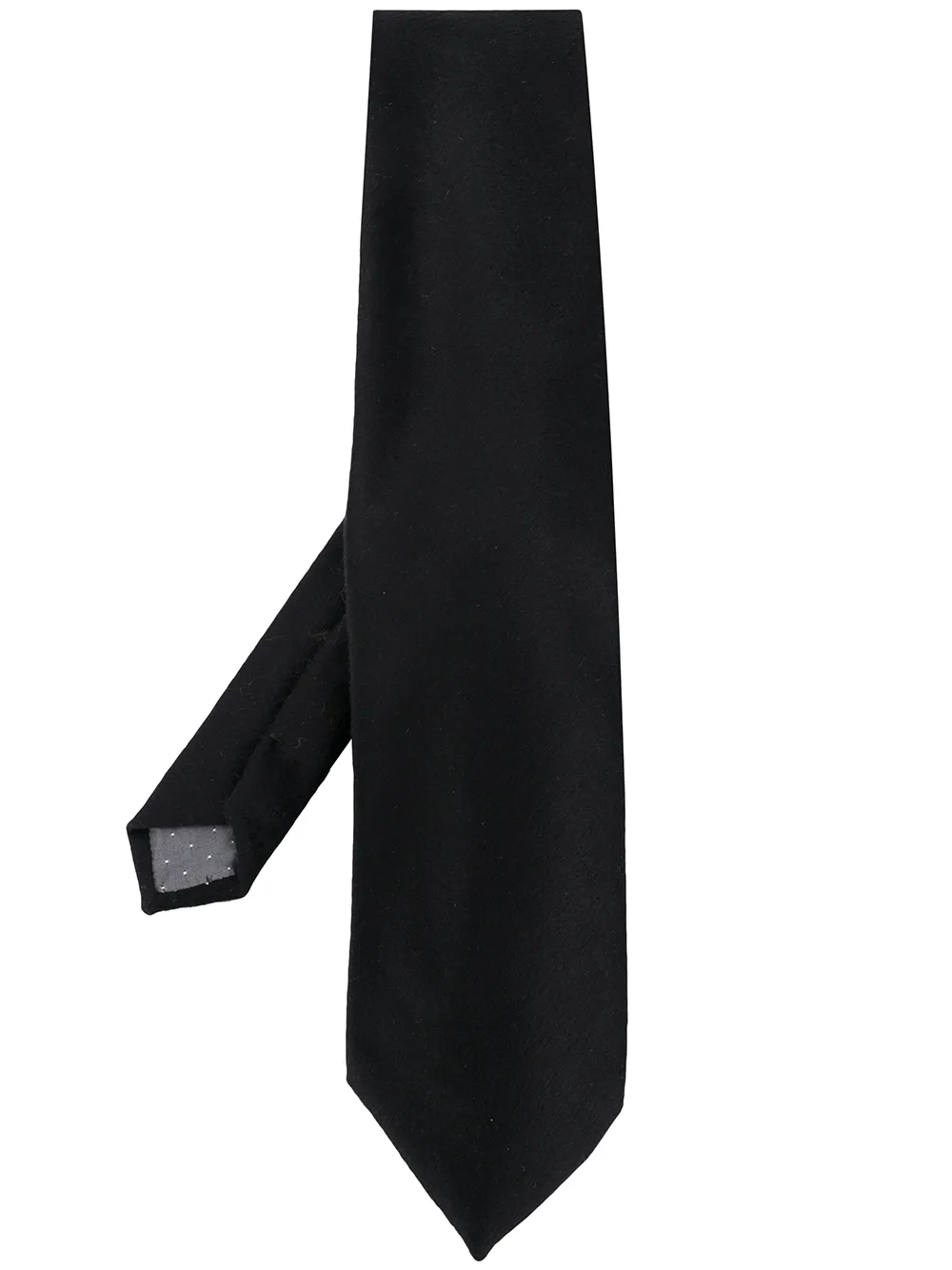 

Gianfranco Ferré Pre-Owned corbata lisa 1990 - Negro